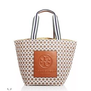 Tory Burch Gracie Mixed Media Tote